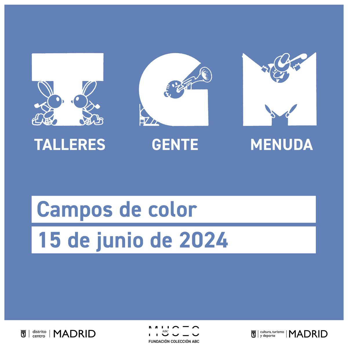 Los talleres familiares gratuitos en el CC Clara del Rey - Museo ABC traen este mes 'Campos de color' 🌳🍂 📝Las inscripciones online se abren el 27 de mayo a las 10:00 h. Dos grupos de edad, más de 4 y de 7 años, en👇 🚩Amaniel 31 📅15 de junio ⏰ 11:00 y 12.30 h