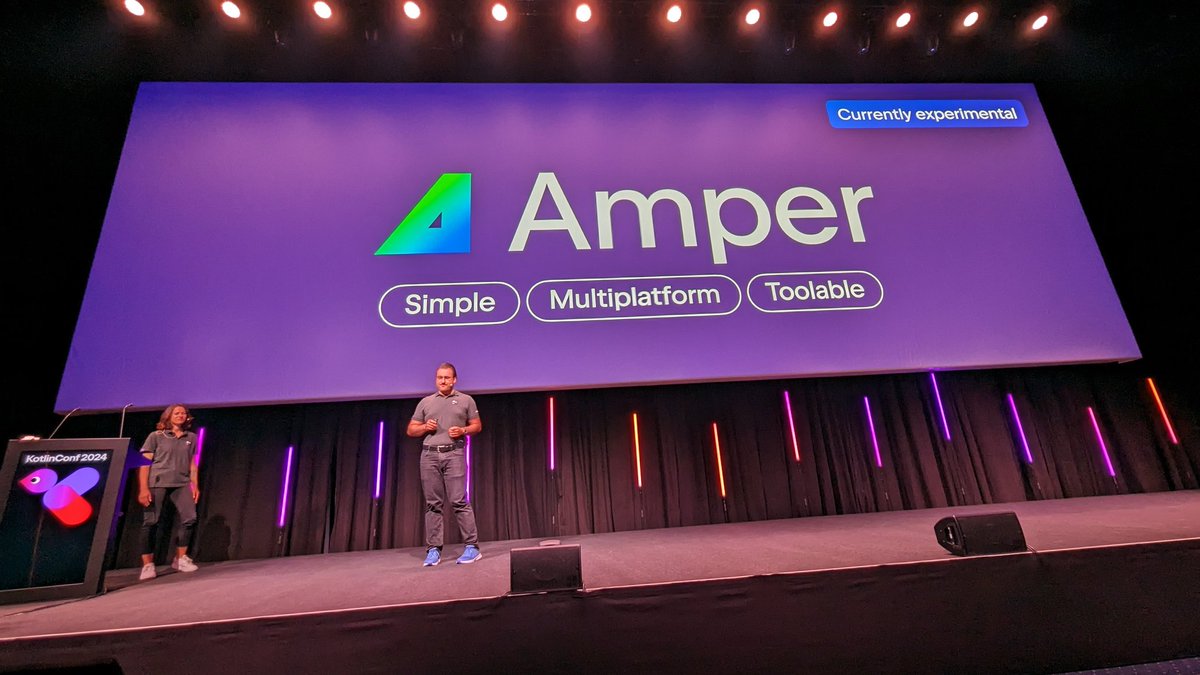 To guys who quit android development due to gradle complexities, would you come back if I told you theres a simpler project configuration and build tool? Meet Amper #KotlinConf