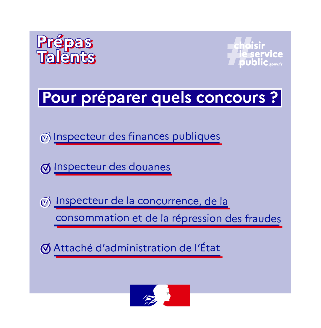 #MarseilleenGrand | Dès la rentrée de septembre 2024, une nouvelle #PrépaTalents accueillera des étudiants à Marseille !

🎯Préparation aux concours de la fonction publique de l’État 

👉 Une formation d'un an gratuite et diplômante
👉 Un cadre d'étude privilégié au cœur du