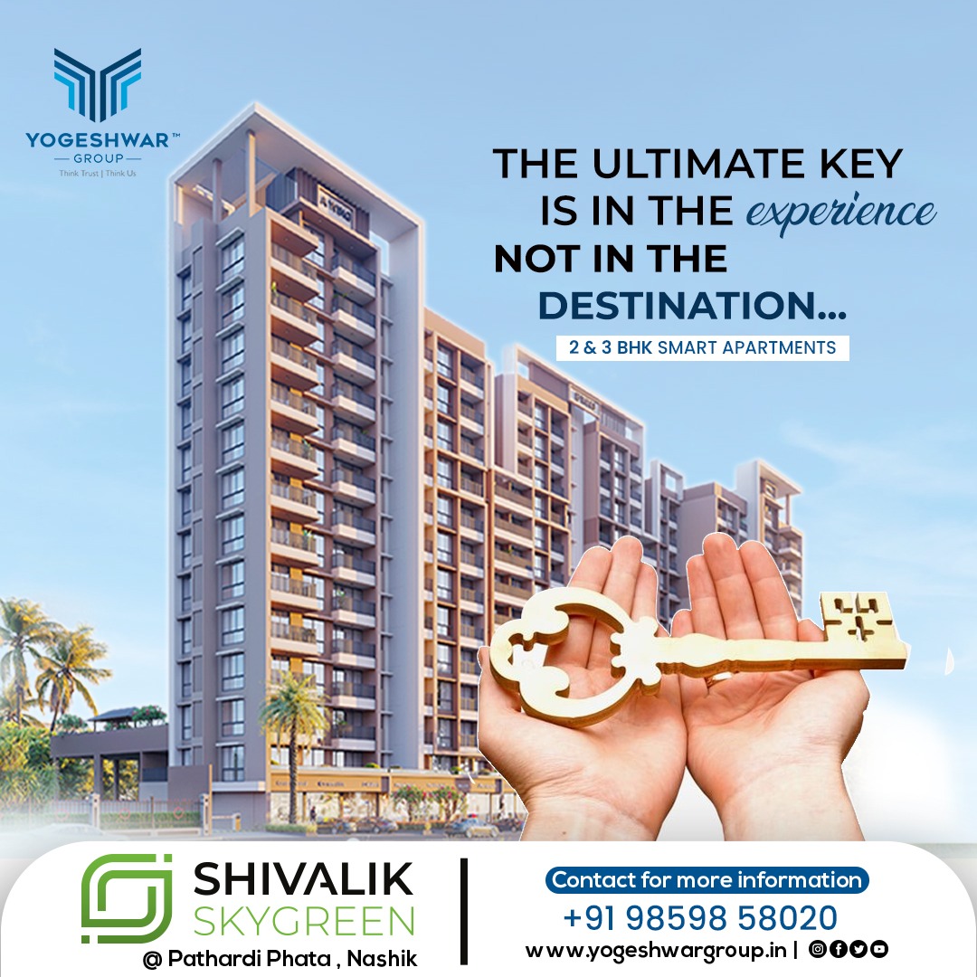 Unlocking Life's Treasures: The Ultimate Key Lies in the Experience, Not Just the Destination 🗝️✨

For Details
Contact Us :
☎ +91 9859858020
🌐 yogeshwargroup.in

#yogeshwargroup #shivalik #Nashik #realestate #realestatelife #homeforsale #justlisted #realestate