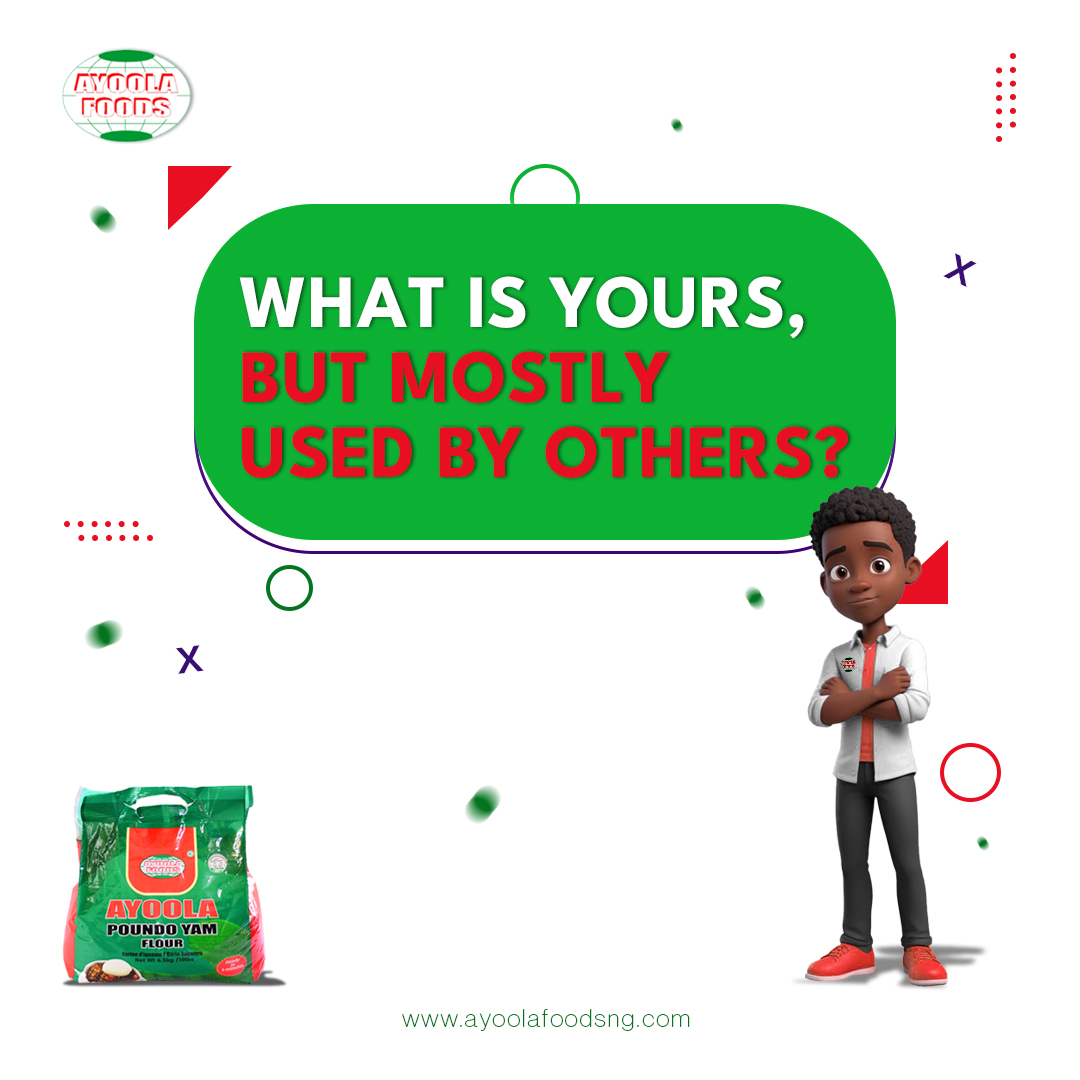 Hmm 🤔 what is it? If you know the answer, hurry and tell us in the comments. 

 #AyoolaFoods #AyoolaFoodsRiddle #GoodFood #EatRight #MadeInNigeria