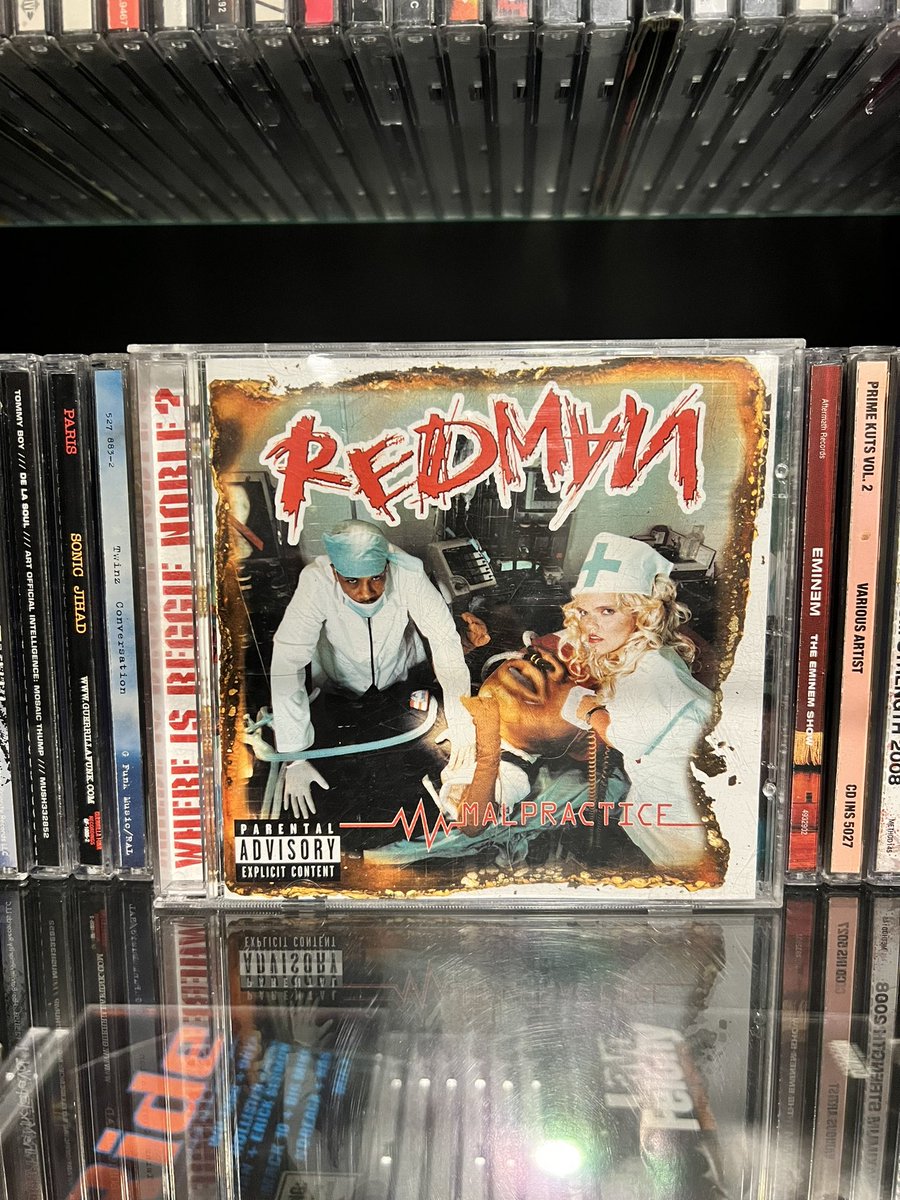 Redman 
“Malpractice”
2001 Original CD Release 
Released 23 years Ago 5/22