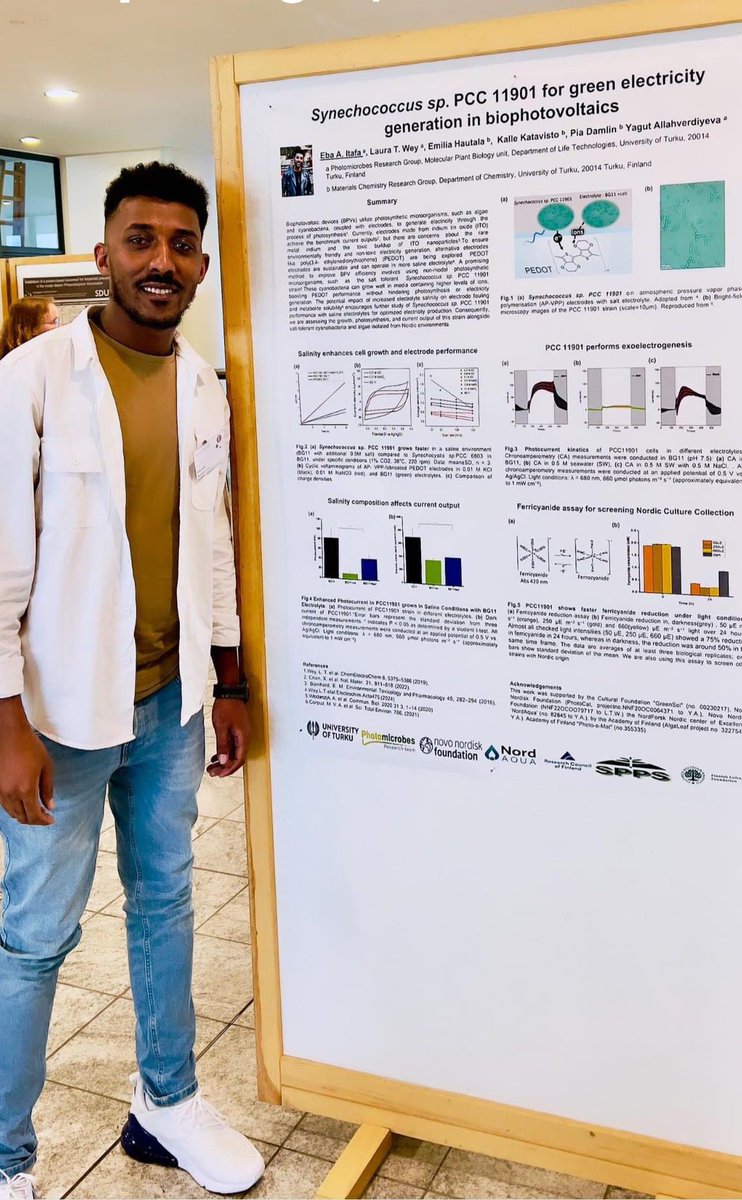 Excellent representation by our Doctoral researchers at the Nordic #Algae Symposium in Copenhagen 🇩🇰 
Great opportunity to network and share their exciting research with the community 🦠
#phdlife #phdlife
