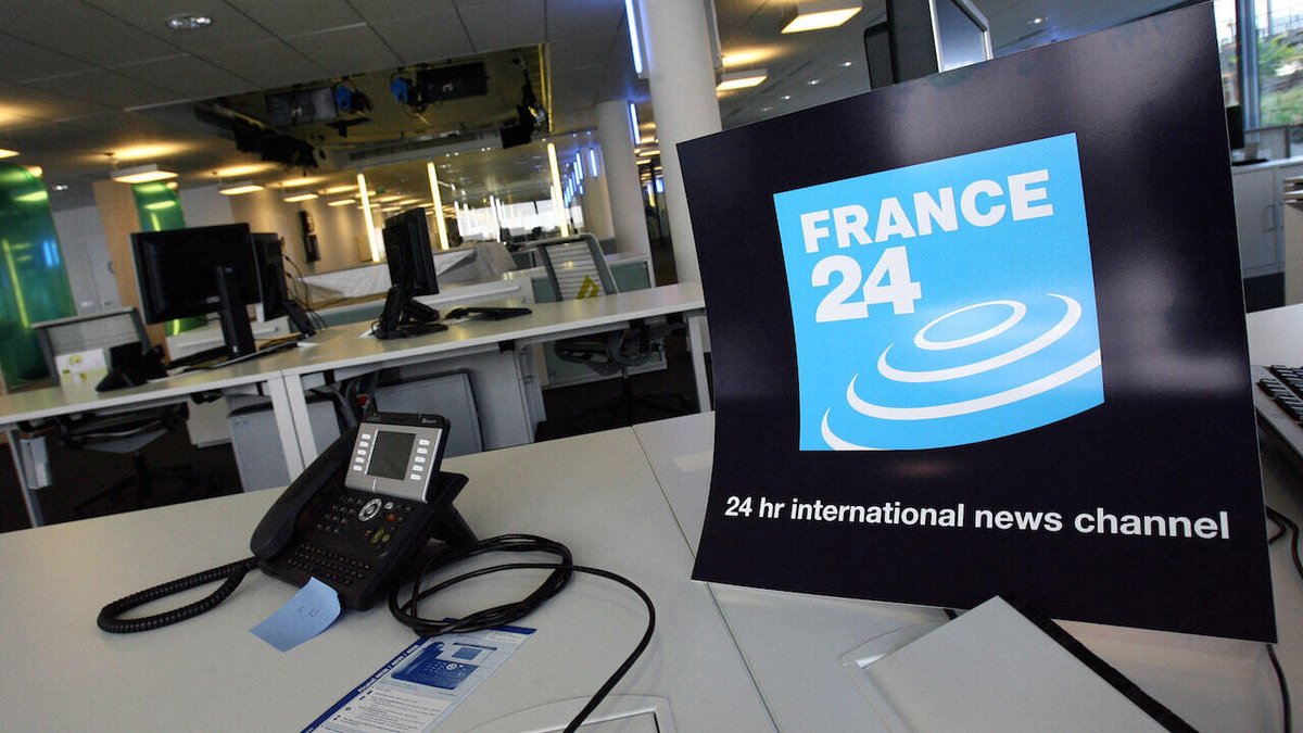 Projet de fusion de l'audiovisuel public : France 24 en grève ➡️ go.france24.com/4rr