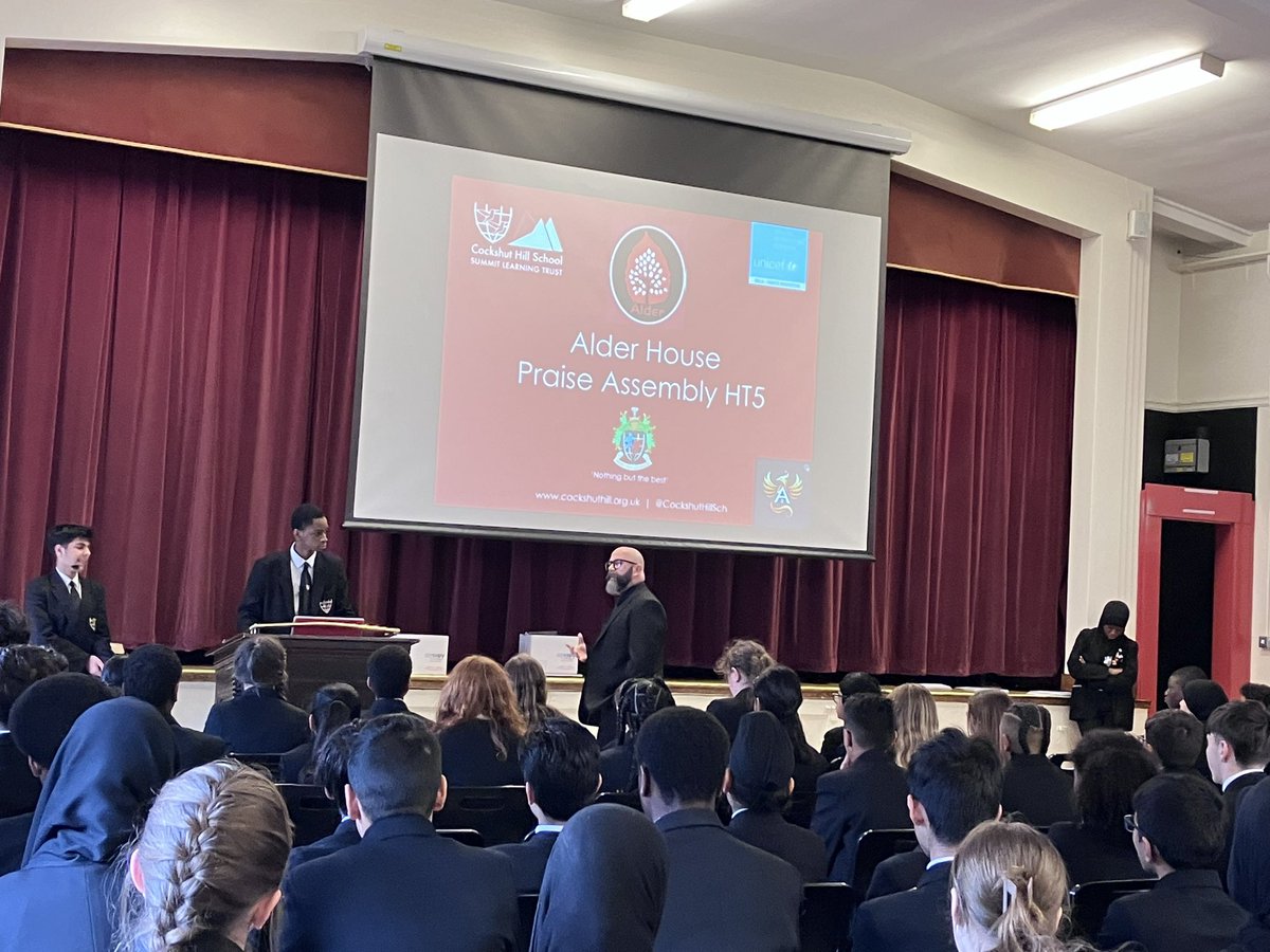 Proud form tutor moment! Three of my form leading praise assembly! 🔴🔴🔴🎉