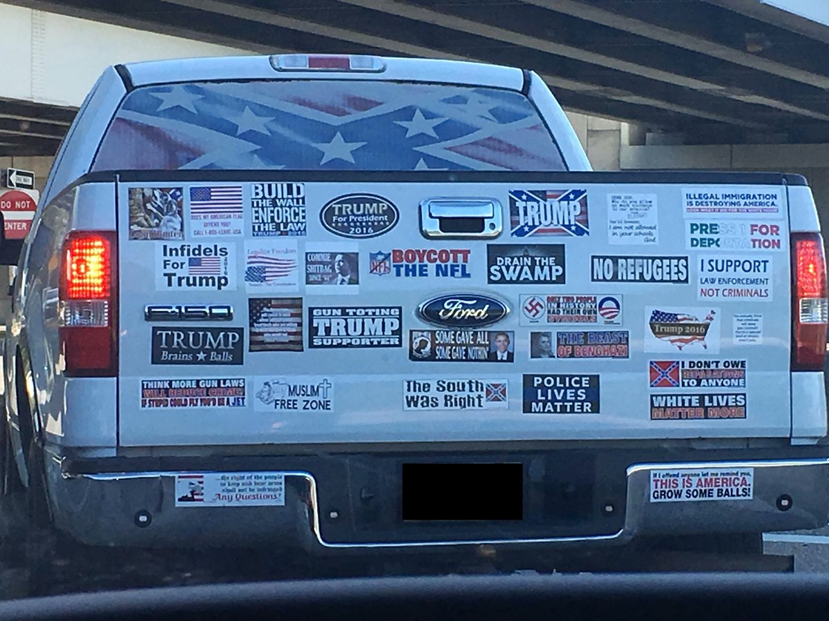 Found Samuel Alito's truck. (He says it's his wife's truck.)