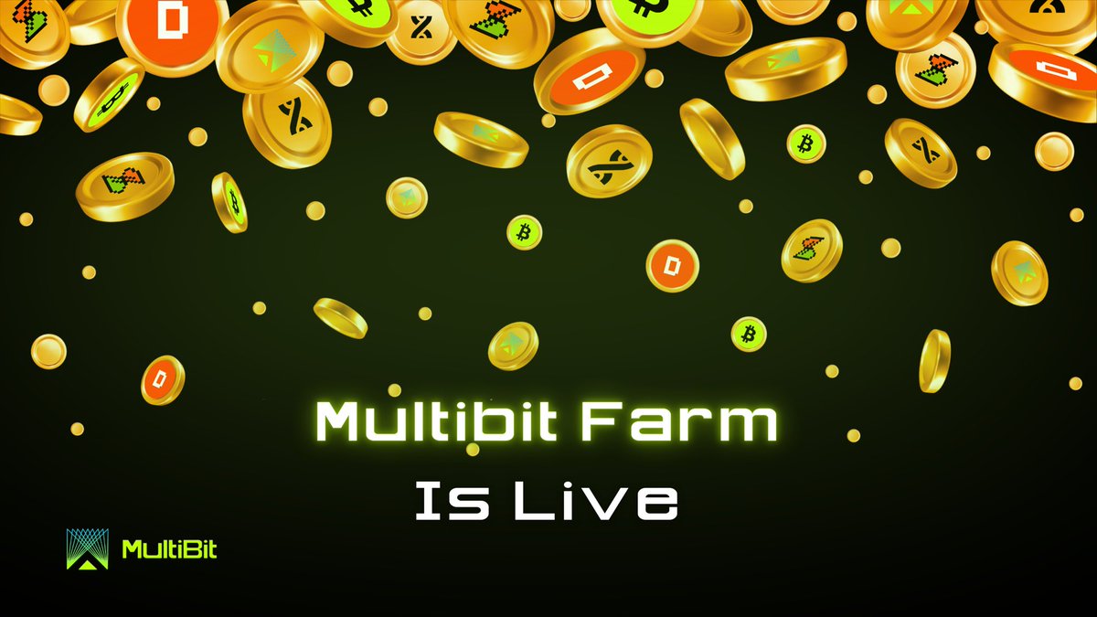 🔸the first batch rewards distribution of the MultiBit Farm has been completed