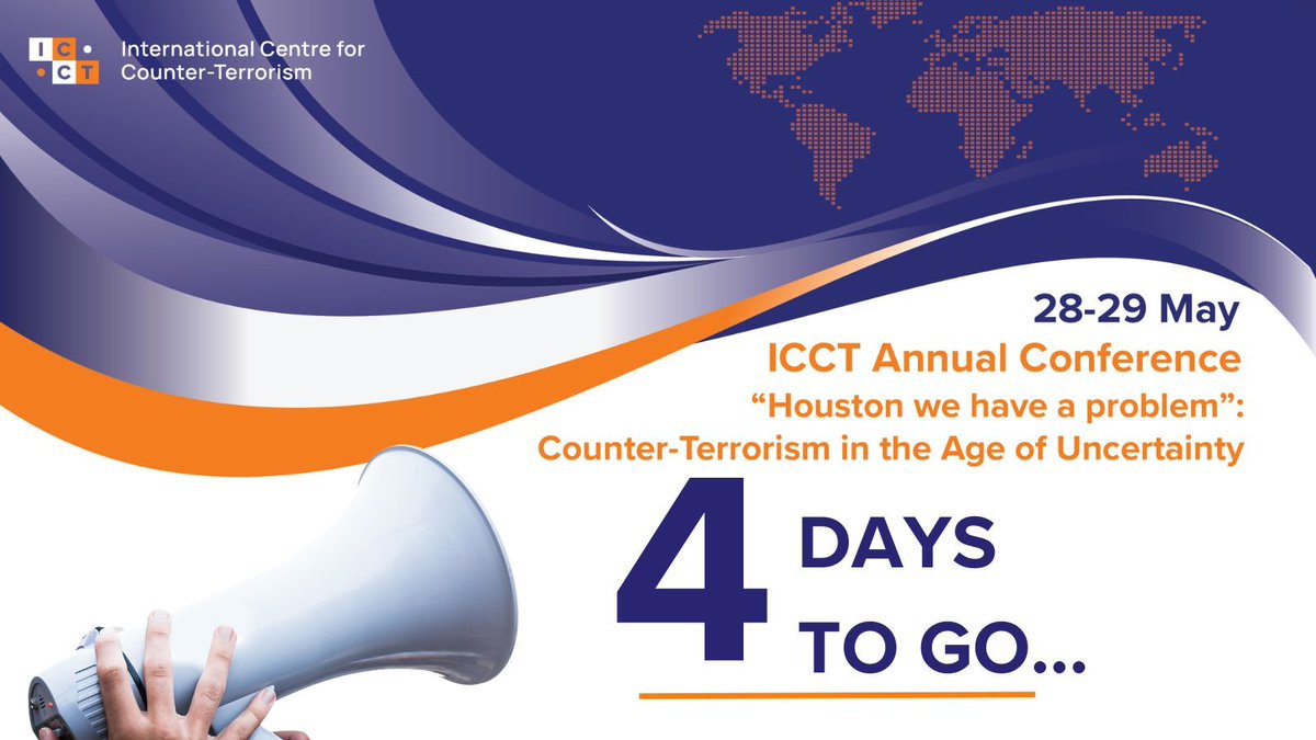 International Centre for Counter-Terrorism (@icct_thehague) on Twitter photo ⏰Only 4 days remain until the #ICCTAnnualConference2024! Day 1 will kick off with a Campfire Plenary Session w/ Hans-Jakob Schindler <a href="/FightExtremism/">CEP</a>, Jonathan Hall <a href="/terrorwatchdog/">Independent Reviewer</a> and <a href="/LiesbethHeide/">Liesbeth van der Heide</a>! Learn more and Register ➡️buff.ly/3wIMOcl buff.ly/4bMd9oG ⏰Only 4 days remain until the #ICCTAnnualConference2024! Day 1 will kick off with a Campfire Plenary Session w/ Hans-Jakob Schindler <a href="/FightExtremism/">CEP</a>, Jonathan Hall <a href="/terrorwatchdog/">Independent Reviewer</a> and <a href="/LiesbethHeide/">Liesbeth van der Heide</a>! Learn more and Register ➡️buff.ly/3wIMOcl buff.ly/4bMd9oG