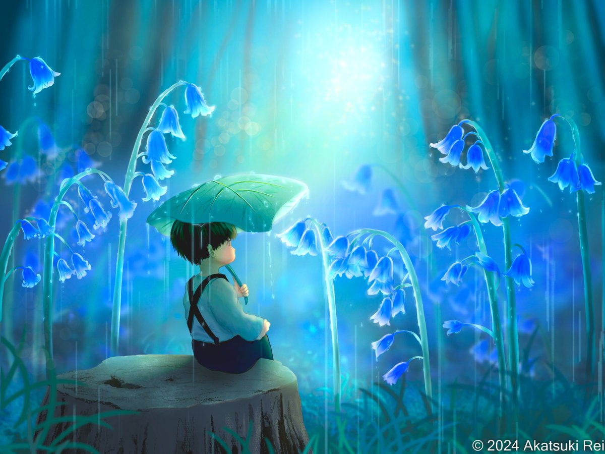 AkatsukiRei000's tweet photo. Tiny Wanderer in the Bluebell Forest
---
FB/IG/Twitter: @AkatsukiRei000
DeviantArt: https://t.co/nsCgETVvDO
Pixiv: https://t.co/OxHhbn38Gf

#illustration #procreate #surreal #fantasy #sceneries #bluebells #woods #forest #artistsonx #ブルーベル #小人 #森 https://t.co/tg4U3Vj8YU