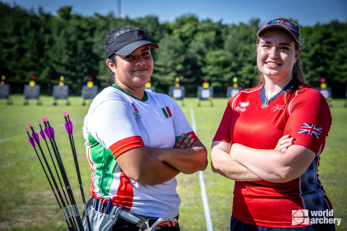 worldarchery's tweet photo. Second FINAL FOUR position for the Mexican. ⚡

Andrea Becerra returns to compete for a podium spot against top seed Han Seungyeon, GOAT Sara Lopez, and World Number One Ella Gibson.

#ArcheryWorldCup #FinalFour https://t.co/O1Q3aU7yxJ