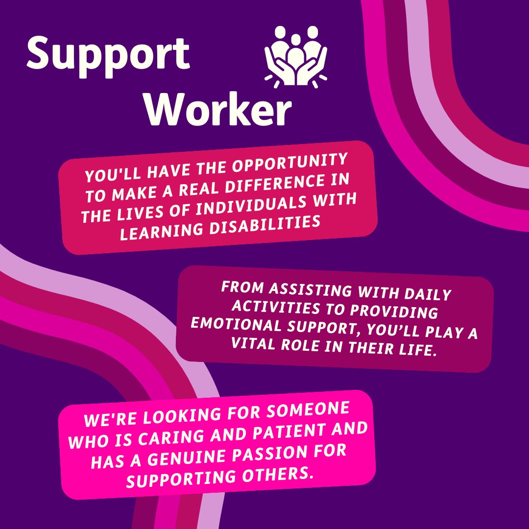 📣 Calling All Caring and Compassionate Individuals! 📣 We want YOU to join our team in Derry/Londonderry as a Support Worker! 🌟 As a Support Worker you will be making a real difference in the lives of people with a learning disability. From assisting with everyday activities,