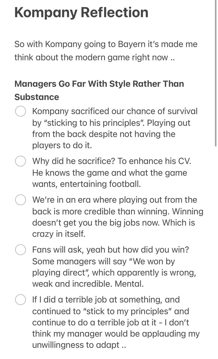 TomRB93's tweet image. Keen to hear anyone’s take on Modern football because the fact that Vinny is getting the Bayern job is baffling ..
