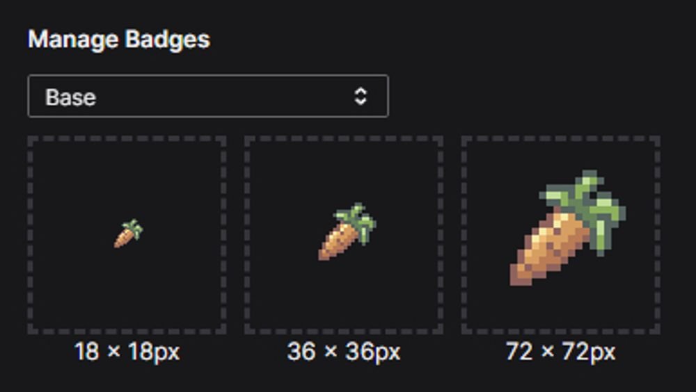 New (twitch) sub badge, who dis!

Made by me :3

Now I also want to make some new bunny related emotes..

#pixelart #pixelartist #twitch #streaming #twitchbadges