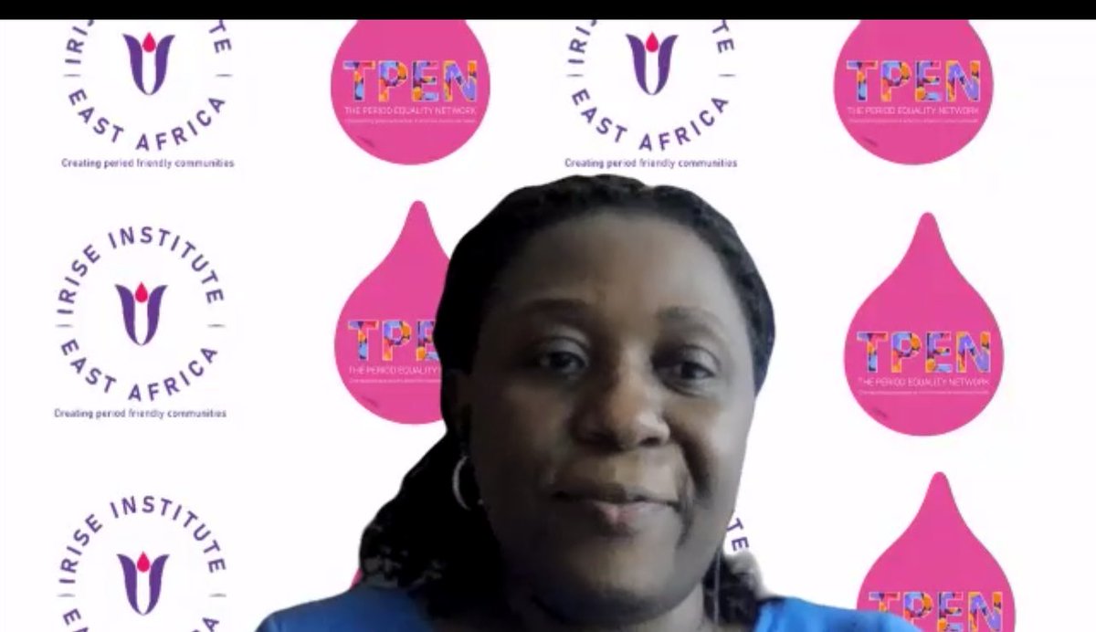 “This webinar brings together different partners in the MHH sector, including donors, academia, implementers/CSOs/international as well as grassroots, Social enterprises”~ @LillianBagala, Regional Director @IriseEastAfrica #PeriodFriendlyWorld #MenstrualJusticeForAll