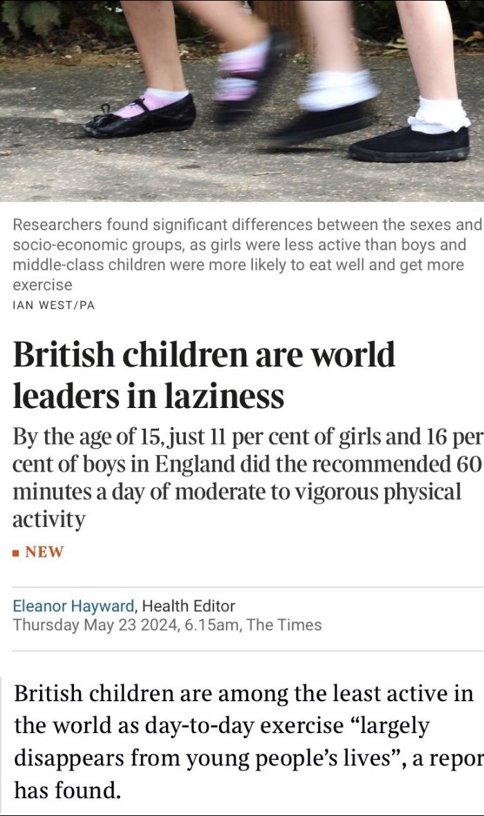 Let’s try some reframing. British communities lack opportunities for play & sport Children’s health & happiness at risk Decades of under investment in children’s health & wellbeing shows in teenagers quality of life Gov policies have consistently undervalued play & sport