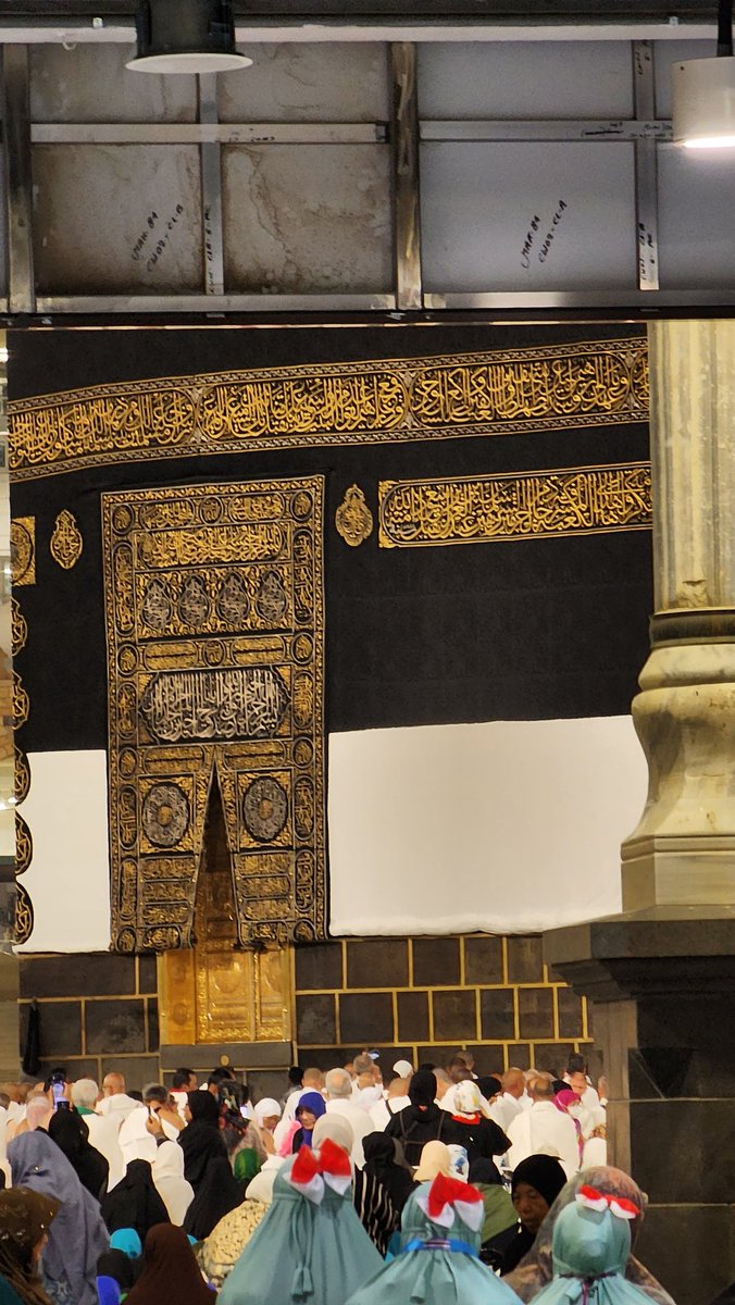 Scenes From Masjid Al Haram and th Ka'abah as the period of Hajj is nearing