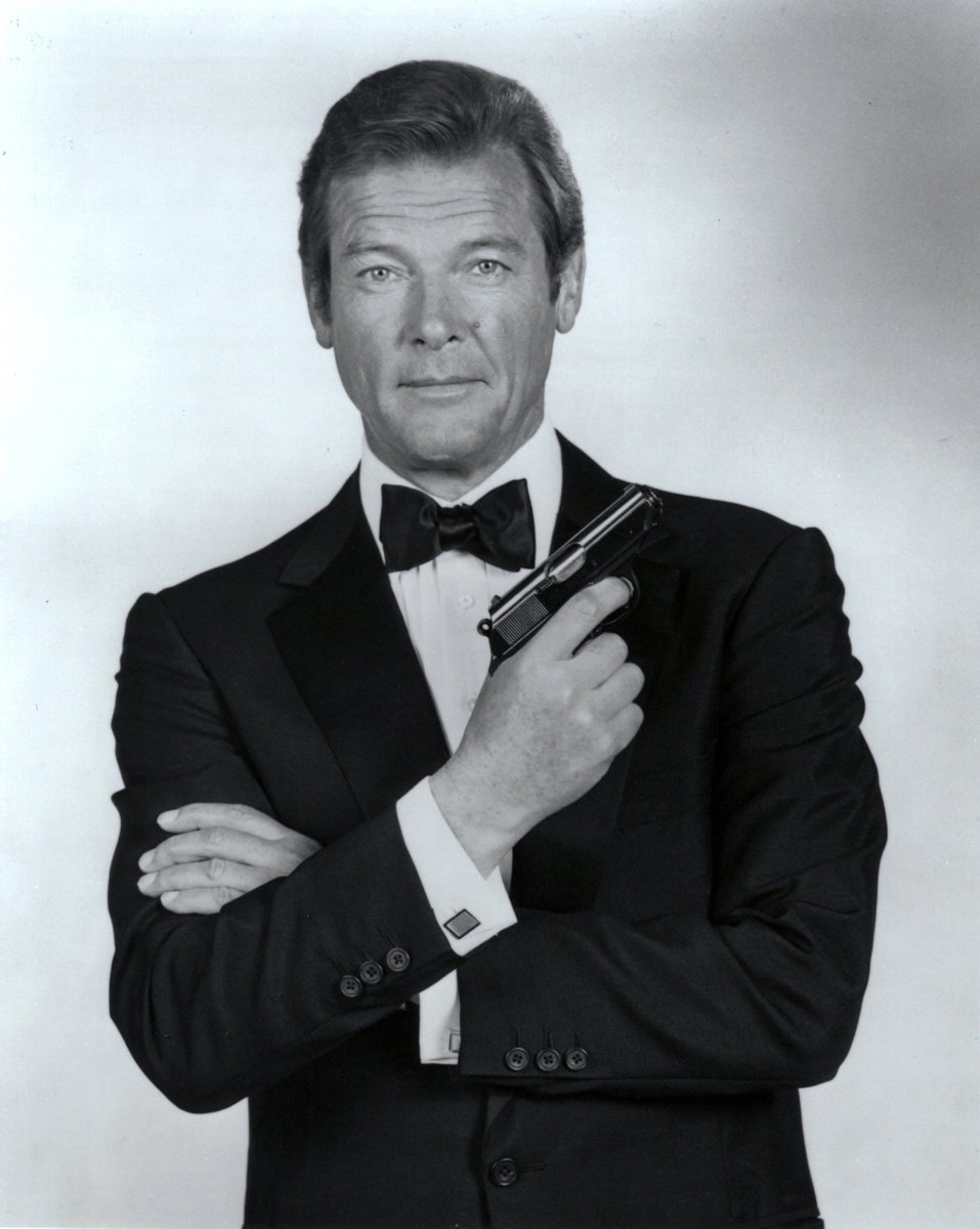 Teach love, generosity, good manners and some of that will drift from the classroom to the home and who knows, the children will be educating the parents.'

🎭 #RogerMoore, #JamesBond 007, passed away #OTD 23 May 2017. #Film #Filmmaking