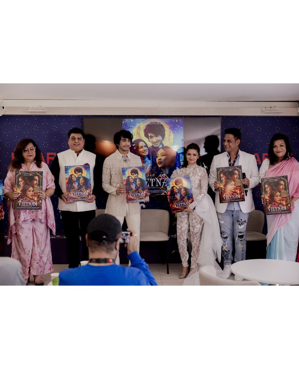 ‘LOVE IN VIETNAM’ FIRST LOOK POSTERS UNVEILED AT CANNES… INDIA-VIETNAM COLLABORATION MARKS OMUNG KUMAR’S PRODUCTION DEBUT… Production houses from #India and #Vietnam join forces for the first time to produce a feature film. #FirstLook posters were unveiled at