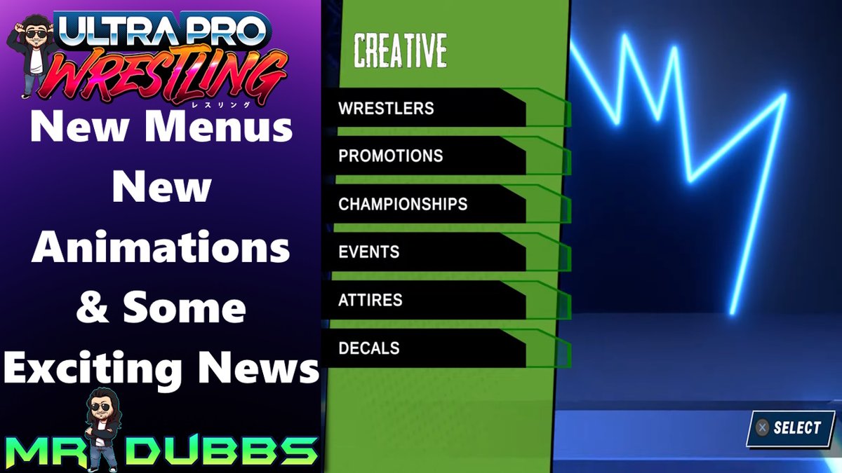 #UltraProWrestling | Demo Release Date. A First Look At Some Of The New Menu Screens & More!

#UPW #UPDub #UPWDLC 

youtu.be/VzwiW-8I-ac?si…