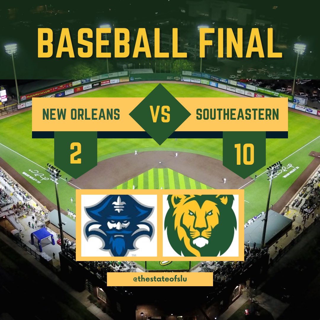 A 6️⃣ SEED IN NAME ONLY‼️

The Lions advance to the winner’s bracket thanks to a dominant win over UNO! #LionUp