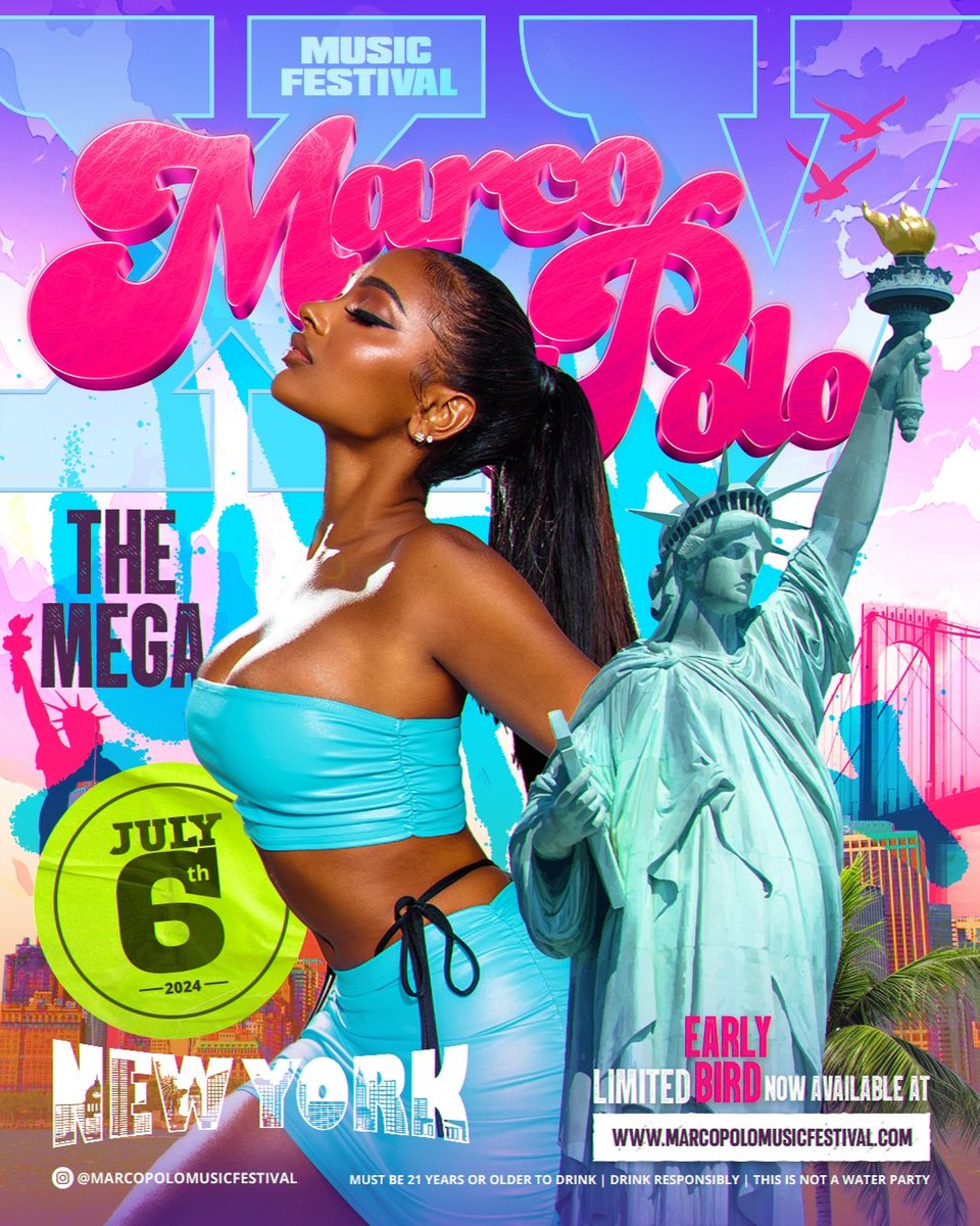MarvinLawless's tweet photo. New York are you ready for Marco Polo Music Festival? https://t.co/r4vSsOvAjX