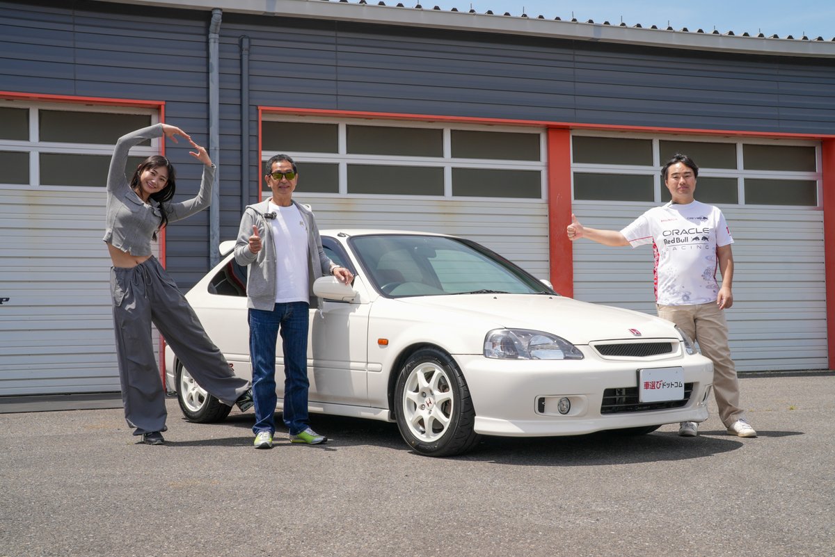 こちらの超綺麗なEK9は、Honda All Type R World Meeting 2024に参加されていたHIDE☆MAN様よりお貸出しいいただきました！
貴重なノーマル車両をお貸出しいただき、ありがとうございました。
<a href="/hidemanxxx/">HIDE☆MAN</a>
