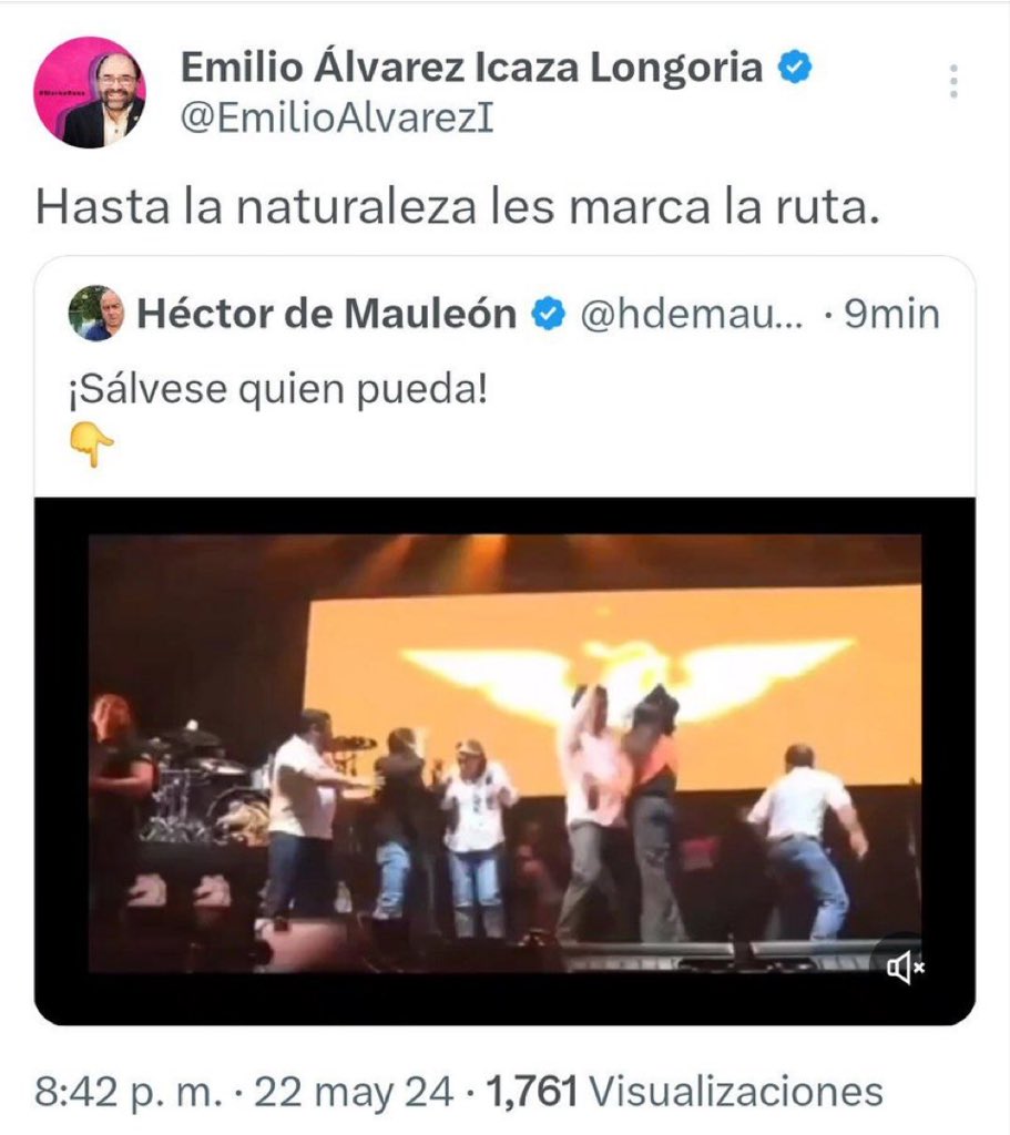 El COBARDE de Emilio Alvarez Icaza BORRÓ este tuit donde se burla de los fallecidos del desplome del templete en Nuevo León. Arrobenlo al cobardito y para no olvidar su miseria humana.