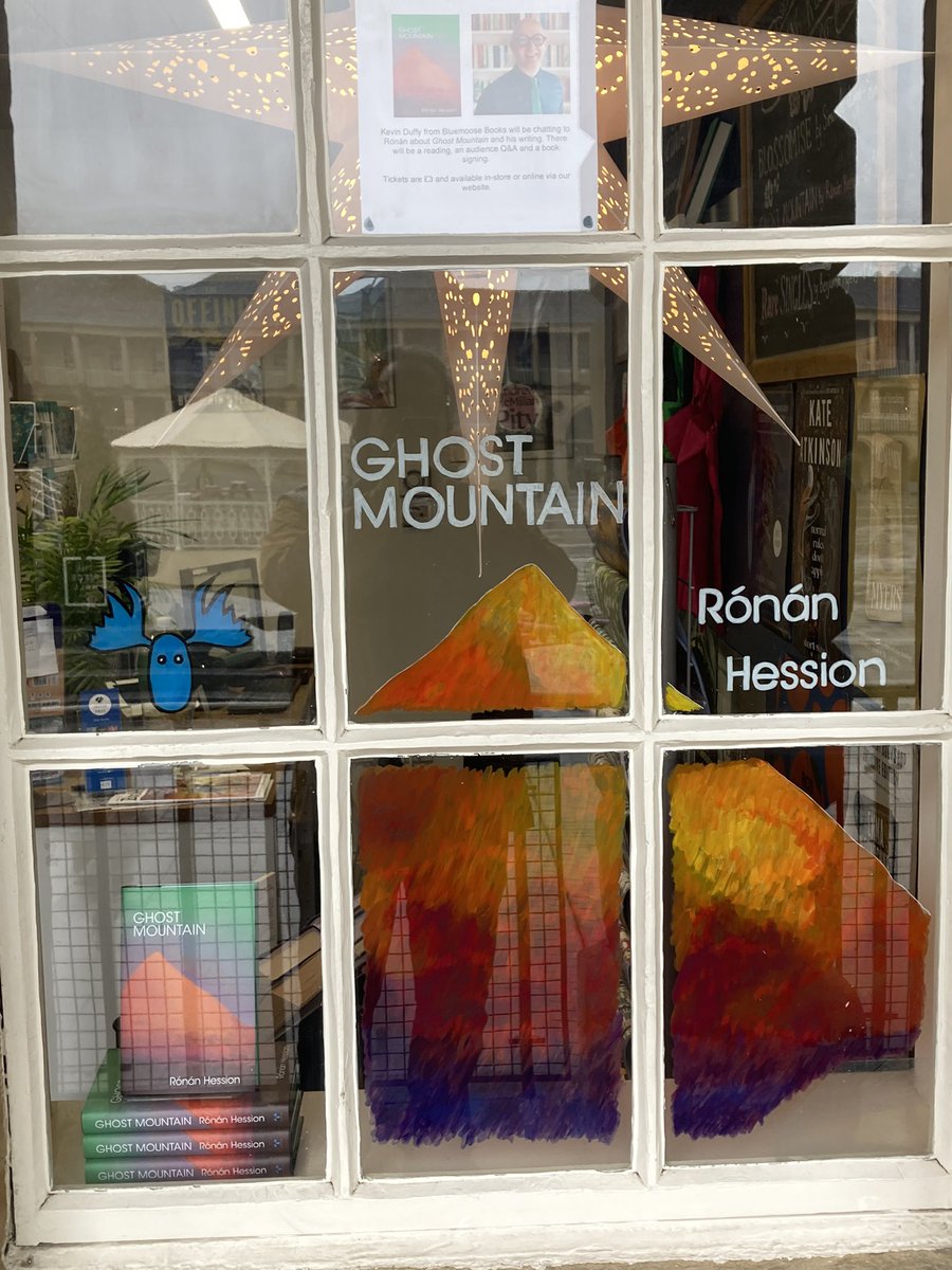 Good morning.

I love publication day.

Congratulations Rónán.

Ghost mountain @MumblinDeafRo 

<a href="/IrishTimesCultr/">Irish Times Culture</a>