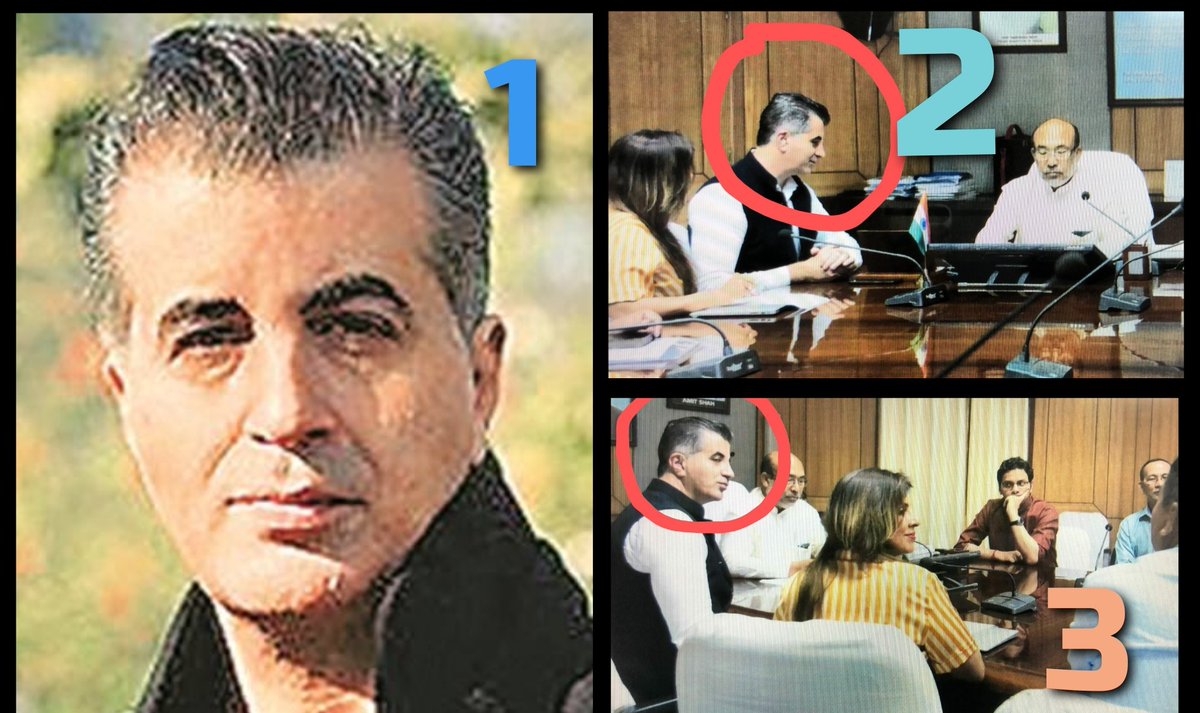 Chhotu_Vasava's tweet photo. Reza Borhani (Australian #DrugMafia) In a meeting with CM N.Biren in the office sometime after September 17, 2019!
Nov24,2019,Reza Borhani was arrested with LSD worth Rs 1.8 crore in suburban Bandra by Narcotics Department.
#Kuki_Zo #ManipurViolence 
#MeiteiWarCrimes #KukiZo https://t.co/nOMQTPMMaL