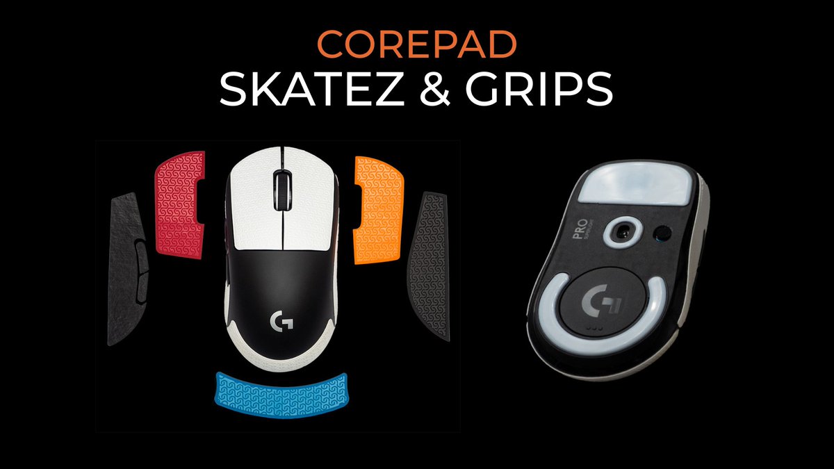 Corepad Skatez & Grips, now available for your favourite mouse! ✨ meckeys.com/brand/corepad