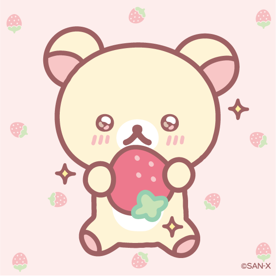 RilakkumaUS's tweet photo. This strawberry is so sweet! 〜 https://t.co/5UD0PPSy7D