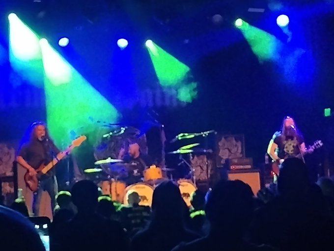 Kyng right now at El Rey for Armored Saint. https://t.co/HElawogDHS