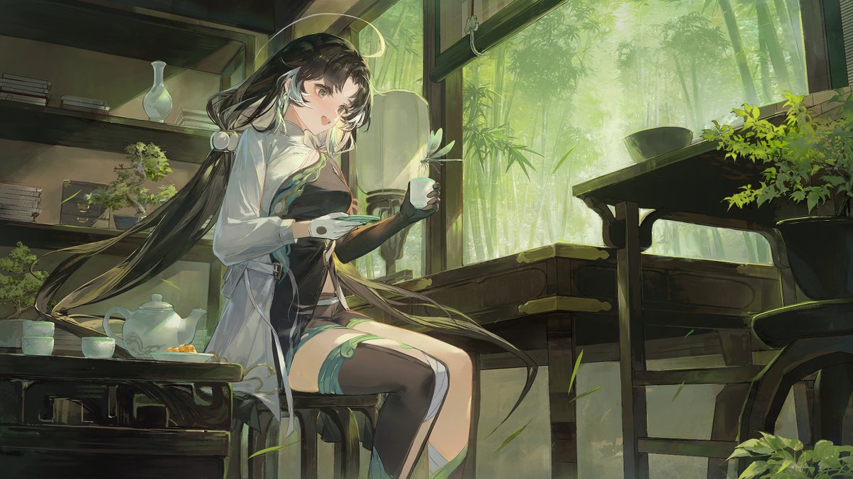 fantasyfairydog's tweet image. Jianxin and her little companion.
#WutheringWaves #WuWafanart