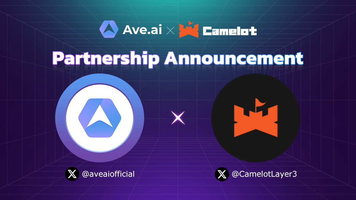 Welcome on board @CamelotLayer3 🔥 Camelot Protocol is a Layer3 blockchain that harnesses idle GPU power for AI model training on mobile and wearable devices within the Bitcoin ecosystem. We hope with this partnership we could enrich the web3 ecosystem🚀 Stay tuned for our