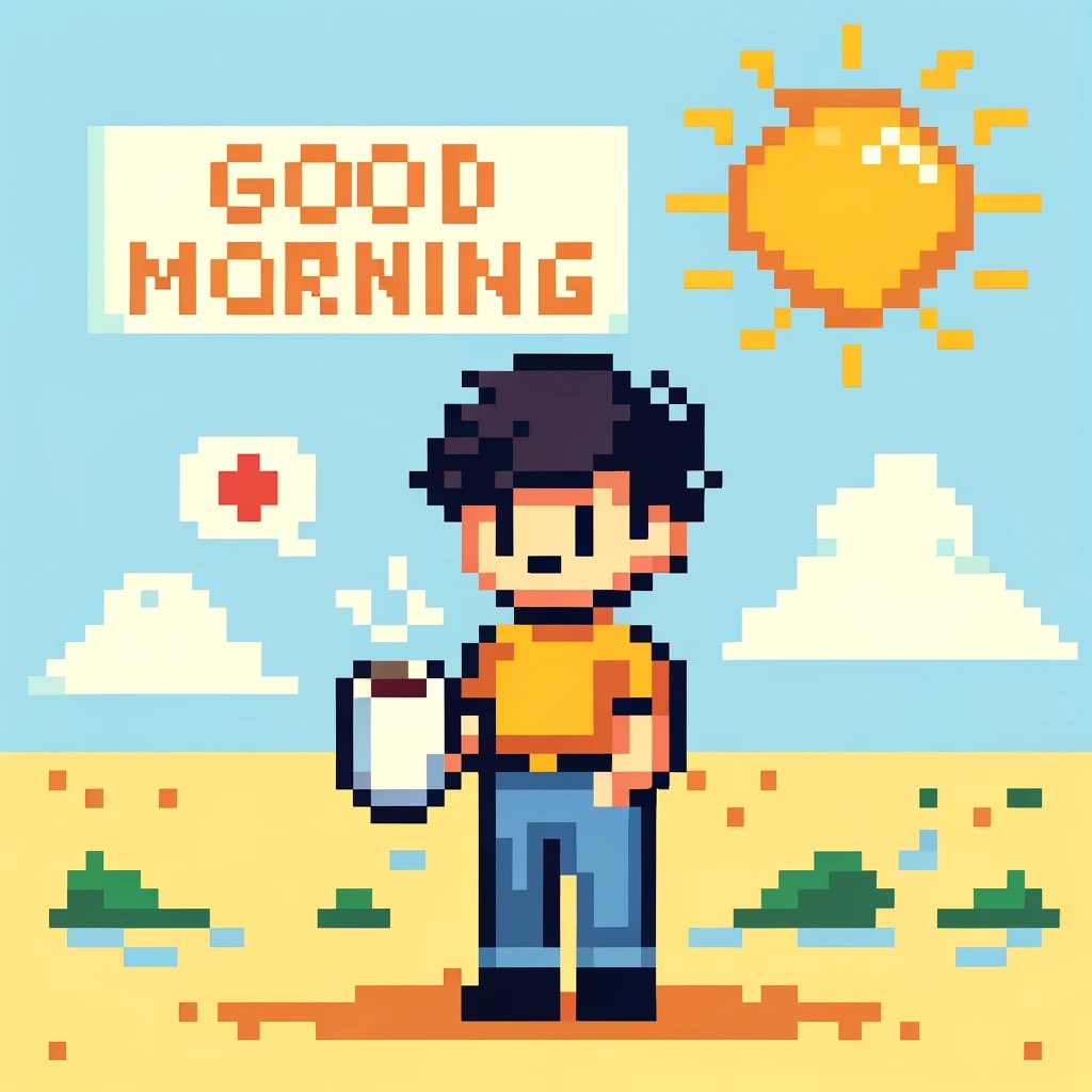0xOriginShard's tweet photo. Good morning everyone! ☀️🌞 Grab your coffee and let's make today amazing! ☕✨ 
#GoodMorning #CoffeeLovers #NewDay https://t.co/ibLHdP9B8l