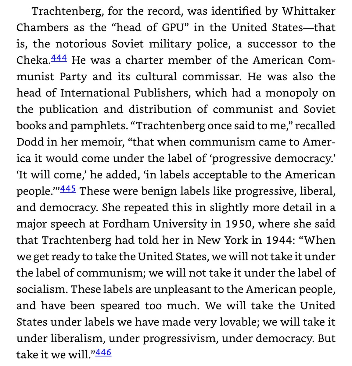 jordanbpeterson's tweet image. From The Devil and Karl Marx on the communist infiltration of the US: