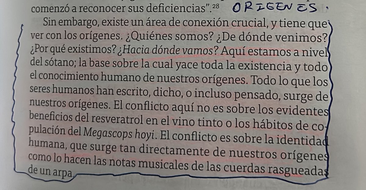 #Hábitosdelectura Libro: EL BAUTISMO DEL DIABLO, La Evolución y la Seducción del Cristianismo Pg. 117 #citasdeoro #Orígenes #meditaciones #crecimientopersonal