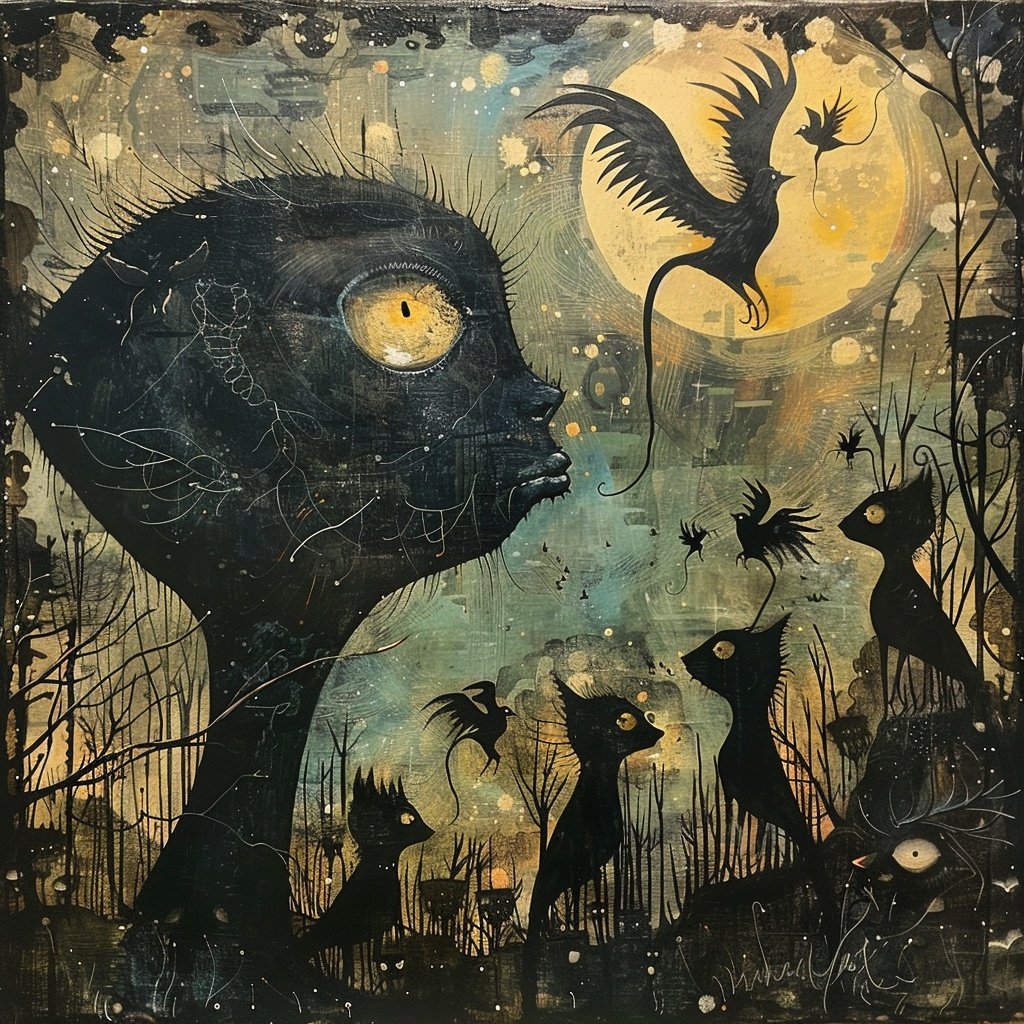 scl20212's tweet photo. creatures series # 2
#NFTProcess #opensea
#openseanft #objktnft
#art #artist #ArtistOnTwitter #painting #physicalpainting
#physicalart #traditionalpainting #NFT #NFTCommunity #TezosArts #nftart #NFTProject https://t.co/Wi4i7t1vyo