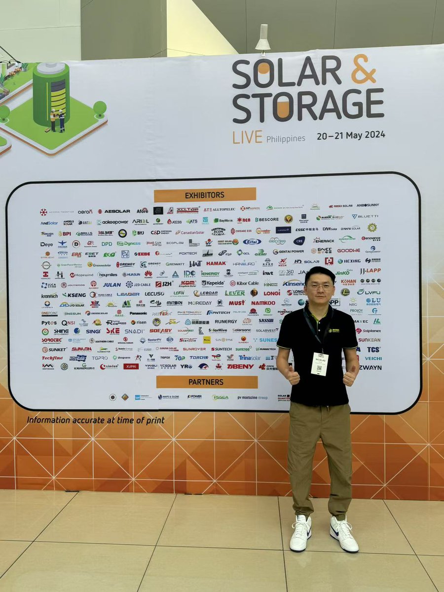 NancyDon171's tweet photo. Solar &amp; Storage Live Philippines 2024.

We provide one stop door-to-door shipping solutions from China to Philippines by sea/air. 
If you have any import and export goods to be shipped, please contact us.🚢✈️

#Philippinesexhibition #solar #battery #doortodoor #freightforwarder https://t.co/Tj7eWF44Dc