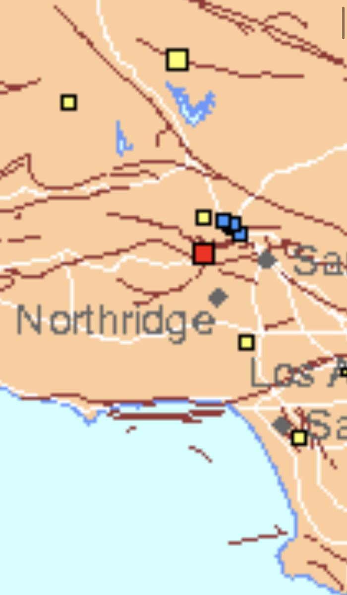 On the evening of Wednesday, May 22, 2024, at 8:20 PM PDT, another earthquake of greater magnitude has occurred in the same area as this morning's series of minor tremors. A cluster of small quakes has been ongoing in the Sylmar and Northridge regions since 9:19 AM this morning.