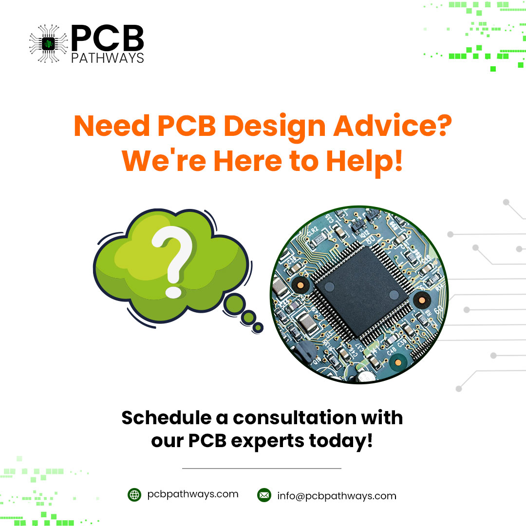 From component selection to signal integrity, our experienced engineers are here to guide you through every step of your PCB design process.

Learn more at pcbpathways.com

#pcbconsultation #printedcircuitboarddesign #electronicsdesigners #USAcompanies #PCBPathways