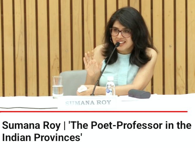 I spoke about the poet-professor in the Indian provinces at the @litactivism symposium on The Writer-Critic and Literary Studies last year. YouTube link, in case you're interested: youtube.com/watch?v=7JFwFo…