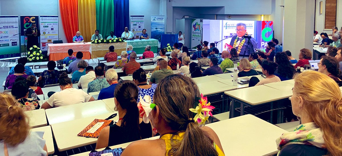 “From here we go out in our different waka: science, traditional knowledge, culture. May the wind fill your sails &amp; let us go and spread the gospel about how we can work together.”

@PadreJB brings tears to my eyes &amp; hope to my heart at the close of #POPCCC 
<a href="/SprepChannel/">SPREP</a>