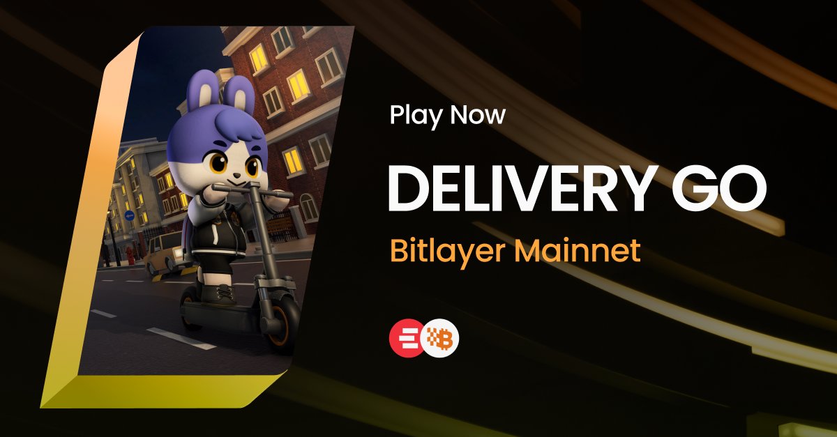 Delivery Go for Bitlayer is Live🔥 We're thrilled to announce that 'Delivery Go for Bitlayer' is now live on the @BitlayerLabs mainnet 🗓️5/23(Thu) 04:00 UTC ~ If Redbrick receives rewards from Bitlayer for on-chain contributions, all rewards received will be distributed among