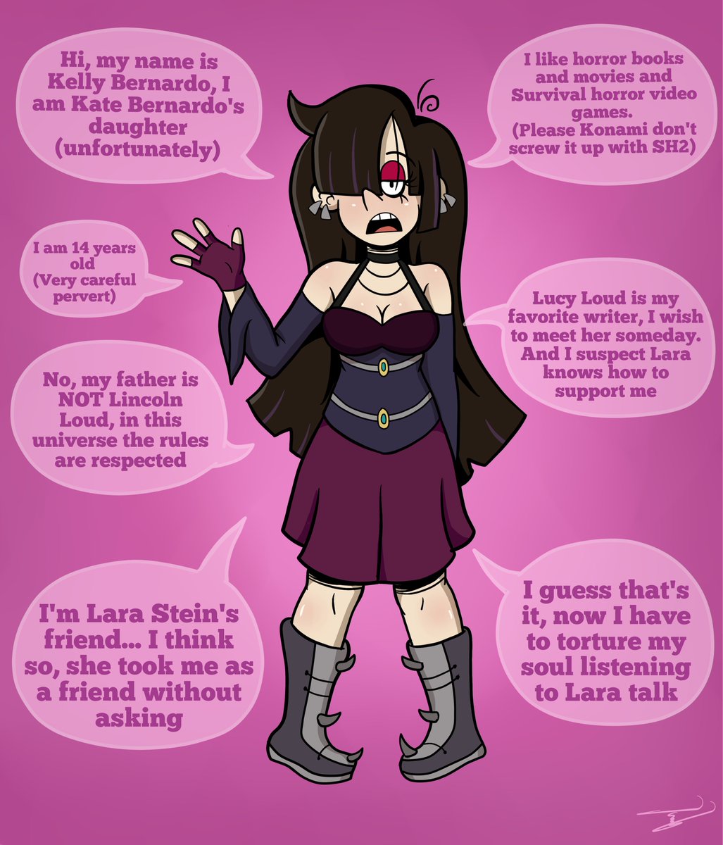 Happy #WorldGothDay
I leave you a drawing of my gothic Kelly Bernardo with some more information that I did for a contest
#gothday #gothic #KellyBernardo #TheLoudHouse #originalcharacter #gothgirl #draw