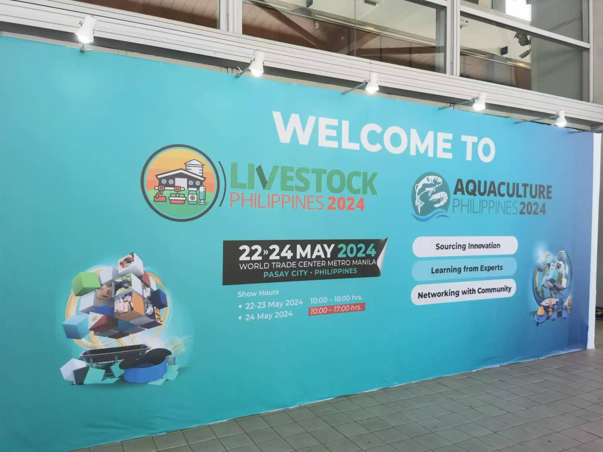 NancyDon171's tweet photo. Livestock Philippines 2024
Quaculture Philippines 2024

We provide one stop door-to-door shipping solutions from China to Philippines by sea/air. 
If you have any import and export goods to be shipped, please contact us.🚢✈️

#Philippinesexhibition #livestock #quaculture https://t.co/RfpUMGQplF