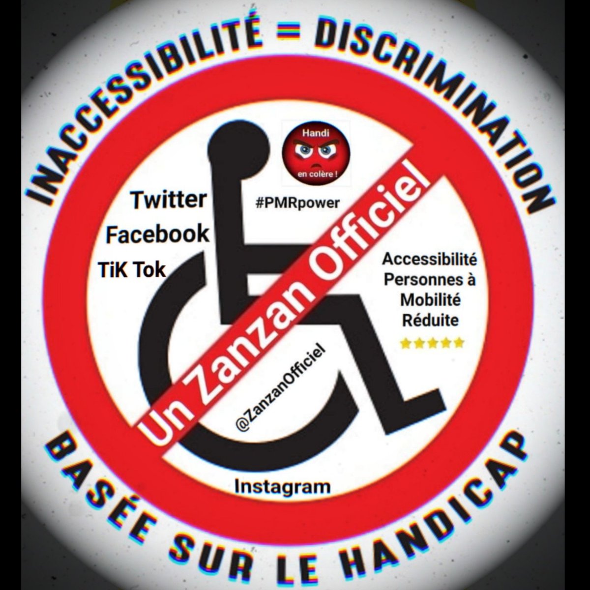 Likez @ZanzanOfficiel et militons ensemble pour imposer l'Accessibilité Handicapés #PMR à nos fauteuils roulants partout en France !
#NousSommesPMR #NousSommesEnFauteuilRoulant #HandicapVisible #Handicap