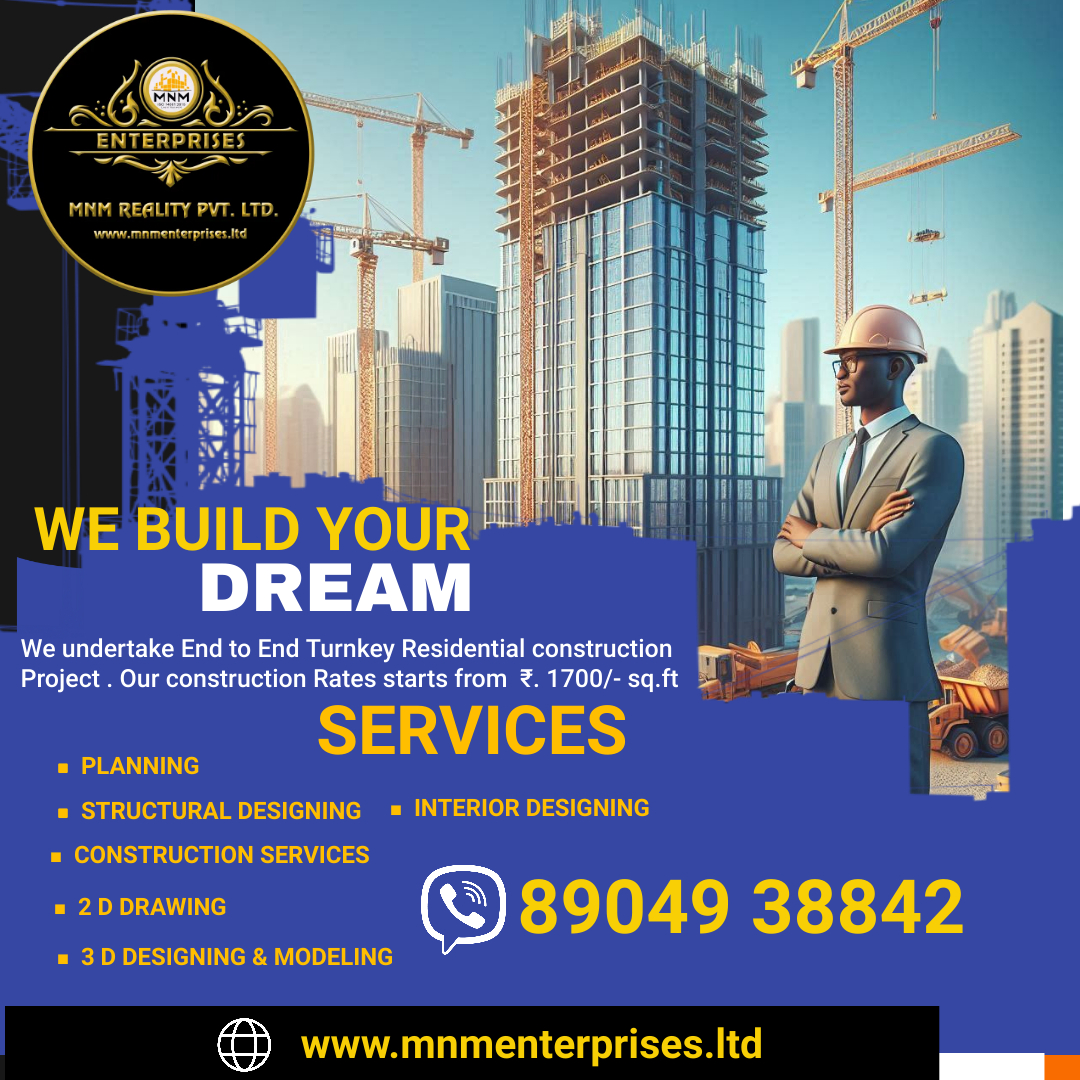 mnmenterprises.ltd and witness our fast and reliable services firsthand! 📞 Call now : 8904938842 #MNMConstructions #DreamSpace #QualityCraftsmanship #3delevation #2ddrawings #interior #interiordesign #residentialconstruction #buildingconstruction #commercialconstruction