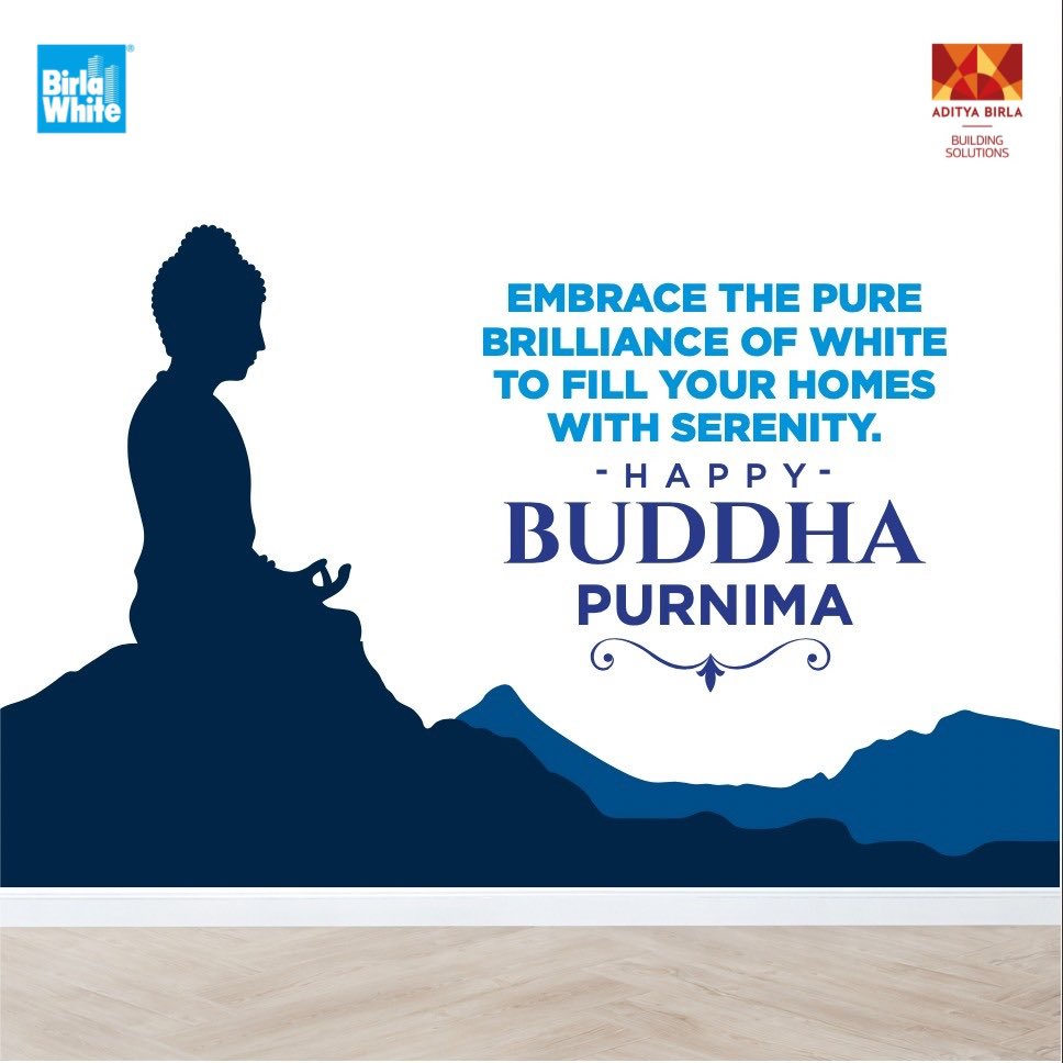 On this auspicious day of Buddha Purnima, let’s illuminate our lives with the wisdom and peace of Lord Buddha. Wishing you a serene and enlightened Buddha Purnima. 

#BirlaWhite #BuddhaPurnima #PeaceAndWisdom #BirlaWhiteKaWhiteCementAdvantage