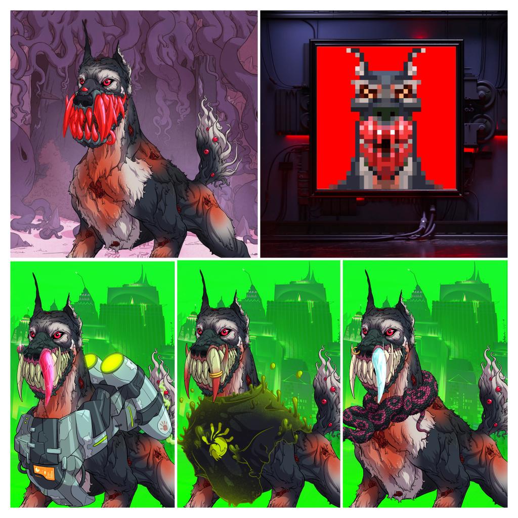 @MHFactions @packmh1 @novel_labs <a href="/mutant_cartel/">Mutant Cartel World</a> <a href="/MutantHounds/">Mutant Hounds</a> <a href="/MH_Inscriptions/">Mutant Hounds: Inscriptions</a> #Howl #WolfWednesday